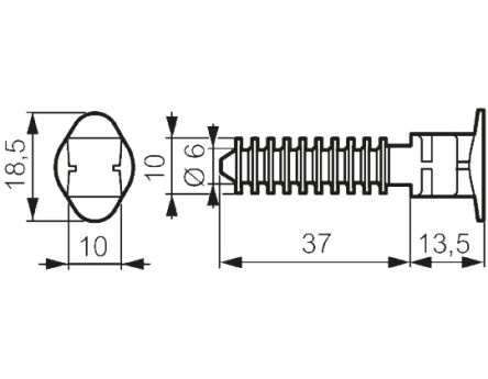 Legrand Clip Serre-câbles En Polyamide Type Support De Serre-câble