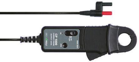 GMC-I Prosys CP-1000 AC/DC Stromzange Ø 32mm, CAT III 300V / 1kA Ac, Auflösung 500 MA