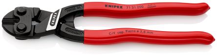 Knipex Kompakter Bolzenschneider, Hochlegierter CrV-Stahl 200 Mm, Schneidkraft → 6 Mm