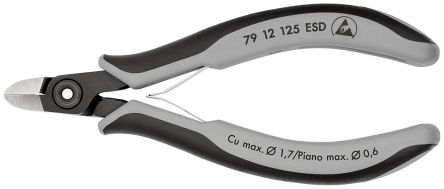 Knipex 79 12 125 ESD Seitenschneider 125 Mm, Schneidleistung 1,7mm