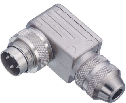 Binder Circular Connector, 3 Contacts, Cable Mount, M16 Connector, Socket, Male, IP67, 423 Series
