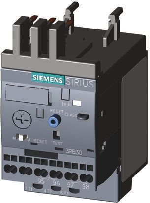 Siemens 固态过载继电器, 3RB系列, 触点额定电流 4 A, 自动，手动复位