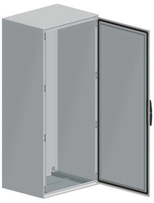 Schneider Electric Spacial SM Systemschrank IP55, Aus Stahl Grau, 2 Türen, 1800 X 1600 X 400mm