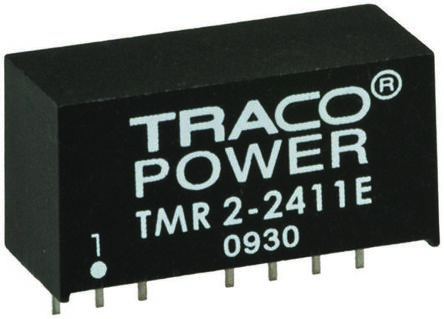 TRACOPOWER TMR 2E DC/DC-Wandler 2W 48 V Dc IN, 5V Dc OUT / 400mA 1.5kV Dc Isoliert