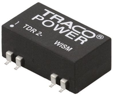 TRACOPOWER TDR 2WISM DC/DC-Wandler 2W 12 V Dc IN, 5V Dc OUT / 400mA 1.5kV Dc Isoliert