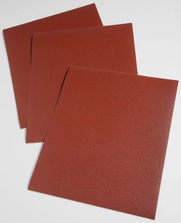 3M 氧化铝砂纸, 砂纸, P80粒度, 中级, 230mm宽 x 280mm长