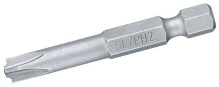 Wiha Tools PH1 Plus/Minus Schraubbit, Biteinsatz CrV-Stahl