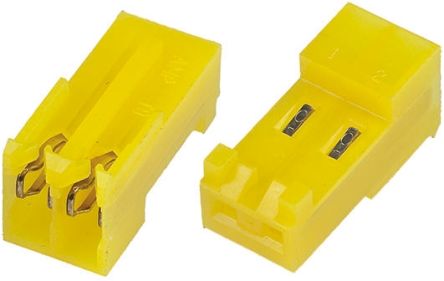 TE Connectivity 2-Way IDC Connector Socket For Cable Mount, 1-Row