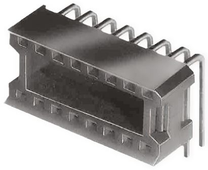 Aries Electronics Aries Vertisocket DIL-Sockel, 14-Pin Durchsteck Nickel Verzinnt, Raster 2.54mm Geschlossen