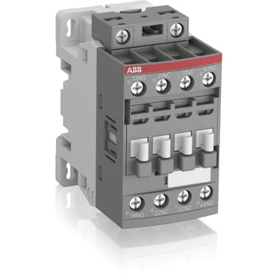 ABB AF Range NF Hilfsschütz 20 → 60 V Dc, 24 → 60 V Ac-Spule, 4 -polig, 690 Vac / 6 A 4 Schließer