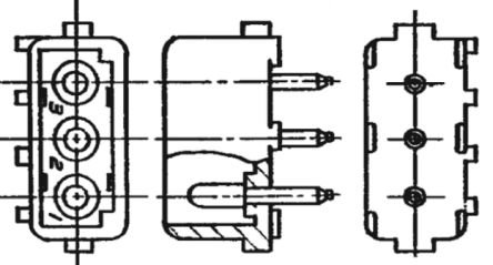 TE Connectivity Commercial MATE-N-LOK Leiterplatten-Stiftleiste Gerade, 4-polig / 1-reihig, Raster 5.08mm,