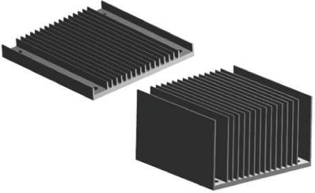AAVID THERMALLOY Kühlkörper Für DC/DC-Wandler, 1/2 Brick, 60.96mm X 60.96mm X 6.1mm, Schraubmontage