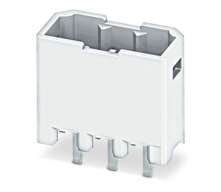 Phoenix Contact, 2.5mm Pitch, COMBICON Compact, 6 Way,, Pluggable Terminal Block, Header, Through Hole, Solder