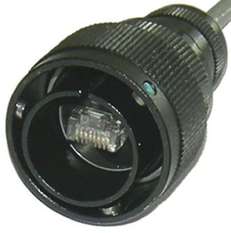 Glenair Conector RJ45 De Campo Macho