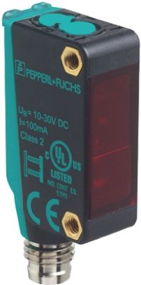 Pepperl + Fuchs Kubisch Optischer Sensor, Durchgangsstrahl, Bereich 10 M, PNP Ausgang, 4-poliger M8-Steckverbinder