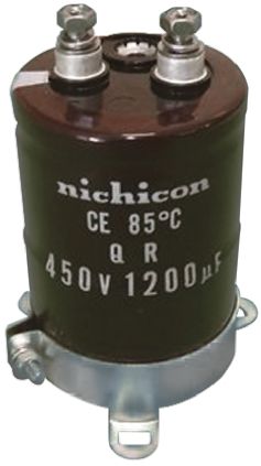 Nichicon Condensateur Série QR, Aluminium électrolytique 2200μF, 400V C.c.