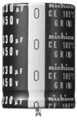 Nichicon GR Snap-In Aluminium-Elektrolyt Kondensator 330μF ±20% / 200V Dc, Ø 25mm X 25mm, Bis 105°C
