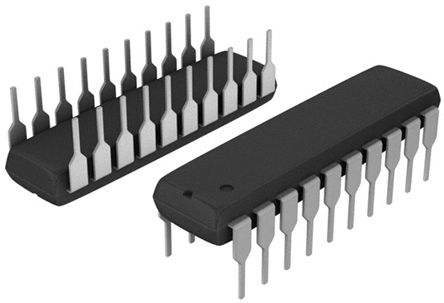 Microchip Microcontrôleur, 8bit, 512 B RAM, 4 Kmots, 32MHz,, DIP 20, Série PIC16F