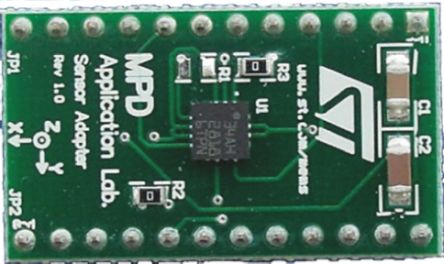 STMicroelectronics Placa De Adaptador Sensor De Acelerómetro DIP24 Module - STEVAL-MKI015V1, Para Usar Con Placa Base