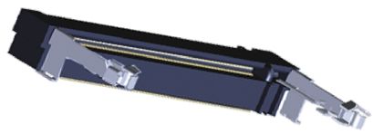 TE Connectivity Connecteur DIMM, Pas De 0.8mm, 124 Voies, Montage CMS, Angle Droit