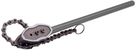 Bahco Schraubenschlüssel Kettenschlüssel, Metall Griff, Backenweite 203mm