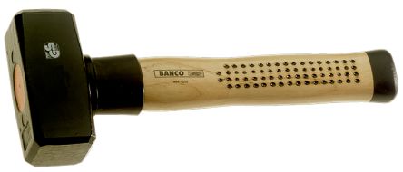 Bahco Hammer, Fäustel Hickory-Holz-Stiel 2kg