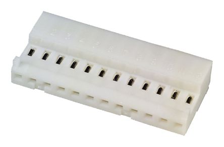 TE Connectivity Connecteur IDC Femelle, 12 Contacts, 1 Rangée, Pas 2.54mm, Montage Sur Câble, Série MTA-100