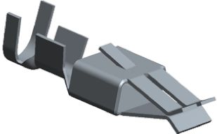 TE Connectivity Crimp-Anschlussklemme Für Standard Timer-Steckverbindergehäuse, Buchse, 1mm² / 2.5mm², Zinn