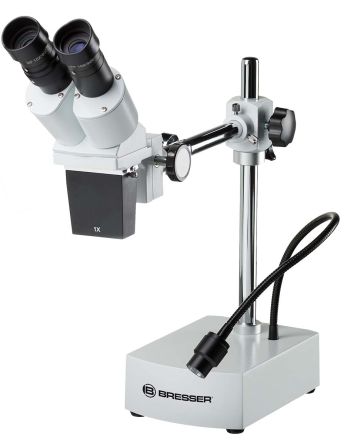 Bresser Microscopio Estéreo Biorit ICD CS, 10X, Con Iluminación LED