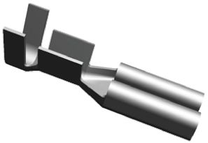 TE Connectivity FASTON .110 Flachsteckhülse, Unisoliert, 2.79 X 0.79mm, Buchse, 0.5mm² - 1.5mm², 20AWG Min