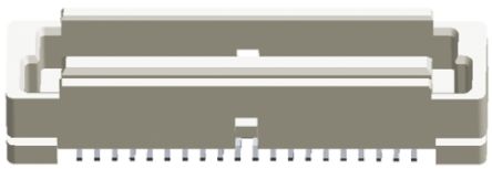 TE Connectivity Free Height, SMD Leiterplatten-Stiftleiste, Stecker, 40-polig / 2-reihig, Raster 0.8mm Lötanschluss
