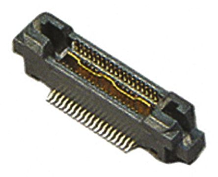TE Connectivity MICTOR Leiterplatten-Stiftleiste Gerade, 38-polig / 2-reihig, Raster 0.64mm, Platine-Platine,