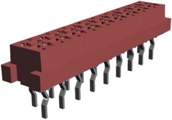 TE Connectivity Micro-MaTch Leiterplattenbuchse Gerade 18-polig / 2-reihig, Raster 1.27mm