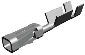 TE Connectivity AMPMODU MOD IV Crimp-Anschlussklemme Für AMPMODU MOD IV-Steckverbindergehäuse, Buchse, 0.2mm² / 0.6mm²,