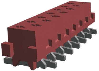 TE Connectivity Micro-MaTch Industrial Leiterplattenbuchse Gerade 14-polig / 2-reihig, Raster 1.27mm