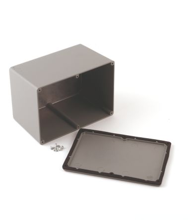 Deltron Caja De Aluminio Presofundido Gris, 222.3 X 146 X 106.7mm, IP68