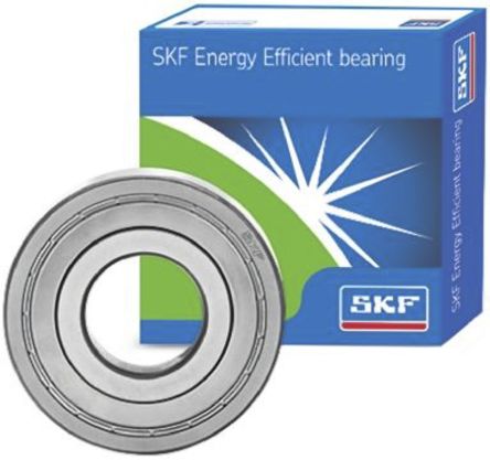 SKF E2.6208-2Z/C3 Single Row Deep Groove Ball Bearing- Both Sides Shielded End Type, 40mm I.D, 80mm O.D
