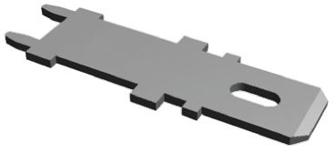 TE Connectivity FASTON .250 Flachsteckhülse, Unisoliert, 6.35 X 0.81mm, Stecker