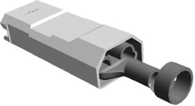 TE Connectivity Ultra-Pod Flachsteckhülse, Natur, Isoliert, 6.35 X 0.81mm, Buchse, 2mm² - 5.26mm², 14AWG Min
