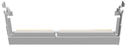 TE Connectivity Zócalo DIMM, 0.8mm, 144 Contactos, Ángulo De 90°, , Montaje Superficial, SO, 3,3 V