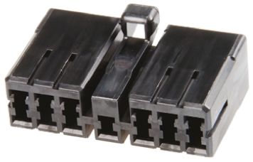 TE Connectivity Multi-Interlock Mark II Steckverbindergehäuse Stecker, 13-polig / 2-reihig Gerade, Kabelmontage Für