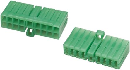 TE Connectivity Multi-Interlock Mark II Steckverbindergehäuse Stecker, 17-polig / 2-reihig Gerade, Kabelmontage Für