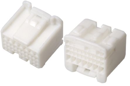 TE Connectivity, MULTILOCK 025/040 III Male Connector Housing, 2.2mm Pitch, 32 Way, 4 Row