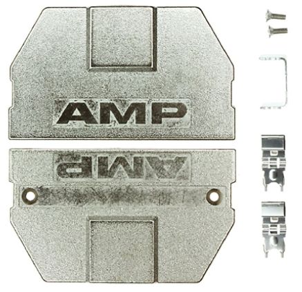 TE Connectivity AMPRIMITR .50III Series Zinc D Sub Backshell, 80 Way
