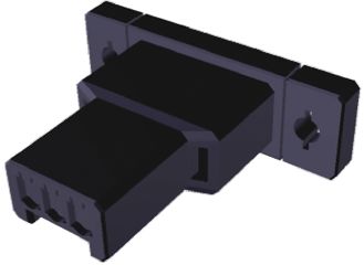 TE Connectivity Dynamic 3000 Steckverbindergehäuse Stecker 5.08mm, 4-polig / 1-reihig Gerade, Kabelmontage Für