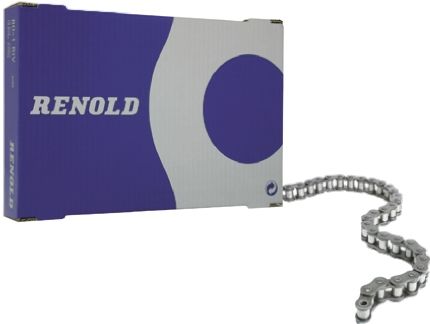 Renold Blue Box 16B-1 Stahl Simplex Rollenkette, Teilung 25.4mm, Länge 3m