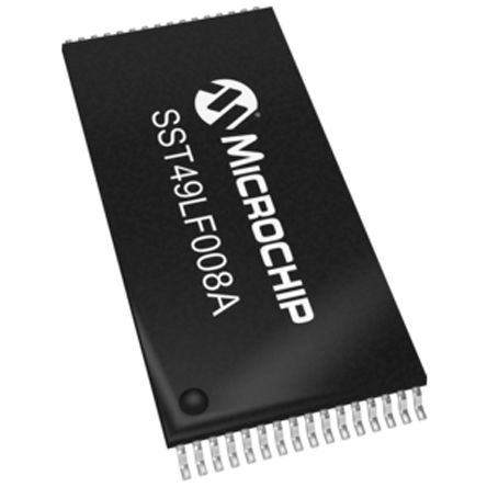 Microchip Memoria Flash, 8Mbit, TSOP, 32 Pin, Parallelo