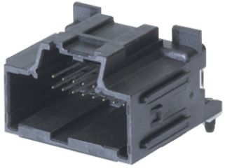 Molex Stac64 Automotive, Kfz-Steckverbinder, Leiterplattensteckverbinder, Stecker, 20-polig, Schwarz / 2-reihig, 10A