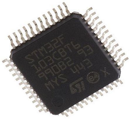 STMicroelectronics Microcontrôleur, 8bit, 6 Ko RAM, 2,048 Ko, 32 Ko, 24MHz, LQFP 48, Série STM8S