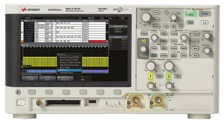 Keysight Technologies Osciloscopio Mixta MSOX3012A, Calibrado UKAS, Canales: 2 / 16, 100MHZ, 4 GS/s